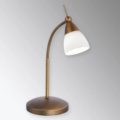Abbildung von Paul Neuhaus Tischleuchte Pino, altmessing, 45 cm, dimmbar