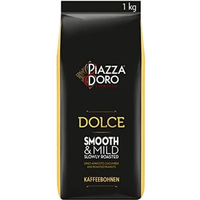 Abbildung von PIAZZA D&#039;ORO Espresso DOLCE, mild, koffeinhaltig, ganze Bohne, Beutel, 6 x 1 kg (6 kg)