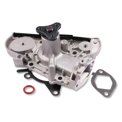 Abbildung von HEPU P713 Wasserpumpe inkl. Dichtungssatz, mit Dichtung Flansch mechanisch MAZDA: MX 5 I, 323 C IV Schrägheck, FAMILIA 4