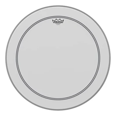 Abbildung von Remo Schlagzeugfell Drum Head Powerstroke 3 weiss aufgeraut, coated 14&quot; P3 0114 BP