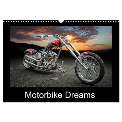 Abbildung von Motorbike Dreams (Wandkalender 2025 DIN A3 quer), CALVENDO Monatskalender