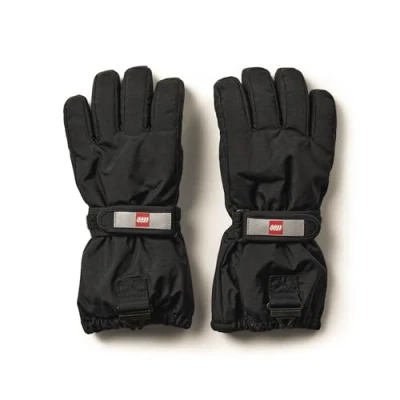 Abbildung von LEGO kidswear Fingerhandschuh für Kinder, Größe: 110/116, Black