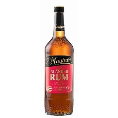 Abbildung von Mautner Inländer Rum, 38 % Vol.Alk. 700ml