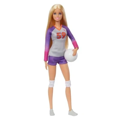 Abbildung von Mattel® Anziehpuppe Mattel HKT72 Barbie You can be anything Volleyballspielerin mit