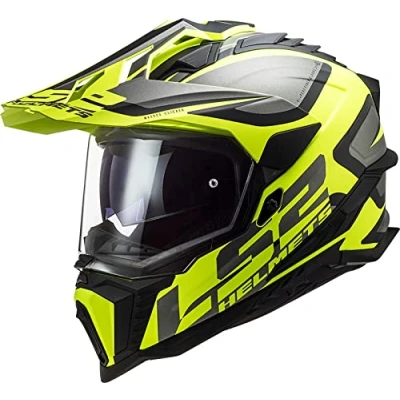 Abbildung von LS2, Crosshelm Motorrad Explorer Alter Matte Black Yellow, XL