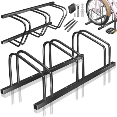 Abbildung von KESSER Fahrradständer, inkl. Parkschild Mehrfachständer mit 37cm Radabstand