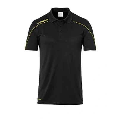 Abbildung von uhlsport Kinder Stream 22 Polo, schwarz/limonengelb, 152