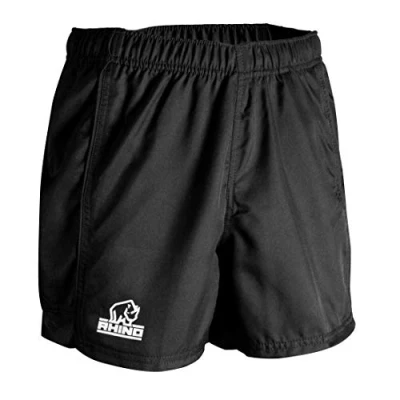 Abbildung von Rhino K REY RRC400SSB Unisex Auckland Short Rugby, S, Schwarz, S