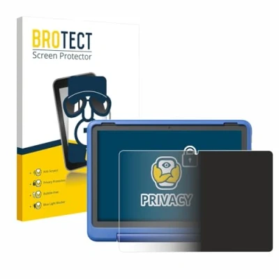 Abbildung von BROTECT Anti Spy Blickschutzfolie für Amazon Fire HD 10 Kids Pro 2023 Privacy Screen Protector [Displayschutz Folie, Sichtschutz, Blaulichtfilter]