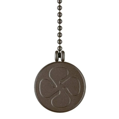 Abbildung von 77083 Ausführung in geölter Bronze, Zugkette mit Ventilator Medaillon