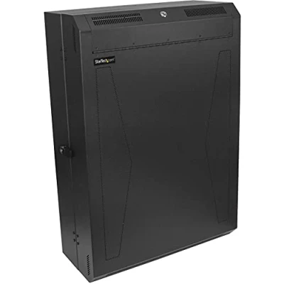 Abbildung von StarTech.com 6HE Wandmontage Netzwerk Rack Vertikales für Patch Panels 76 cm Tiefes Serverschrank (RK630WALVS)