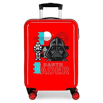 Abbildung von Star Wars Galactic Empire Kabinentasche, Rot, 38 x 55 20 cm, ABS, seitlicher Zahlenkombinationsverschluss, 34 l, 2 kg, 4 Doppelrollen, Handgepäck.