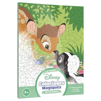 Abbildung von DISNEY Coloriages Magiques Mystères (7+) La forêt