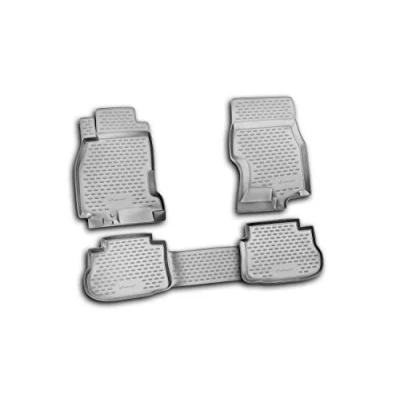 Abbildung von Element Gummimatten Passgenaue Fußmatten Infiniti FX35 2003 2009 4tlg