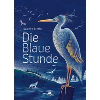 Abbildung von Die Blaue Stunde: Ein kunstvolles Sachbuch, das 25 Tier und Pflanzenarten außergewöhnlich präsentiert