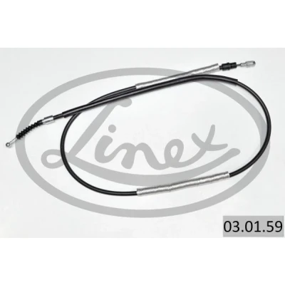 Abbildung von LINEX 03.01.59 Handbremsseil Vorderachse links, rechts 1770/1600 AUDI: A4 B7 Avant, B6 Limousine