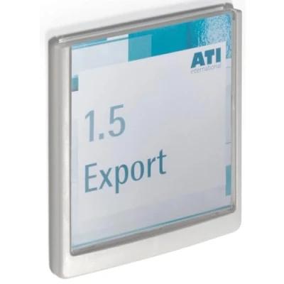 Abbildung von Durable Türschild Click Sign, 149 x 148,5 mm, zum Ankleben oder Anschrauben, dunkelblau, 486207
