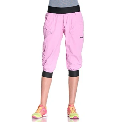 Abbildung von Zumba Fitness Damen Hose Ultimate Orbit Cargo Capri, Prism, S, Z1B00136