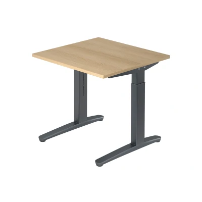 Abbildung von Hammerbacher Schreibtisch XB08 Eiche/Graphit