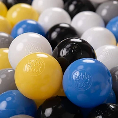 Abbildung von KiddyMoon Bälle für Bällebad 6cm Baby Spielbälle Kinder Plastikbälle Made In EU