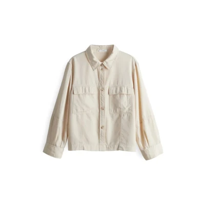 Abbildung von OPUS Hemdbluse, Damen, Größe: 36, Natural glaze