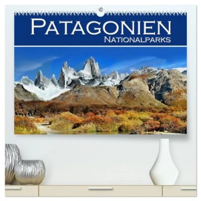 Abbildung von Patagonien NationalParks (hochwertiger Premium Wandkalender 2025 DIN A2 quer), Kunstdruck in Hochglanz