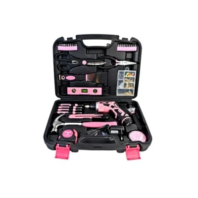 Abbildung von P &amp; K Werkzeugkoffer 135 Teiliges Werkzeugset in Pink Design (135 St)