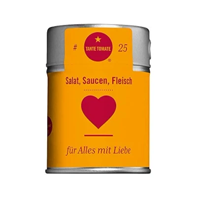 Abbildung von Tante Tomate Herzchen für Alles mit Liebe Gewürzmischung 50g