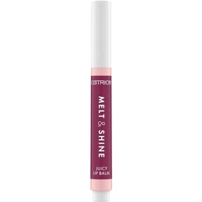 Abbildung von Catrice Melt &amp; Shine Juicy Lip Balm, Nr. 080, Violett, feuchtigkeitsspendend, vergrößernd, glänzend, strahlend frisch, vegan, ölfrei, ohne Parabene, Nanopartikel frei, 1er Pack (1.3g)