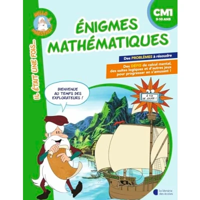 Abbildung von Enigmes mathématiques CM1: Bienvenue au temps des explorateurs !
