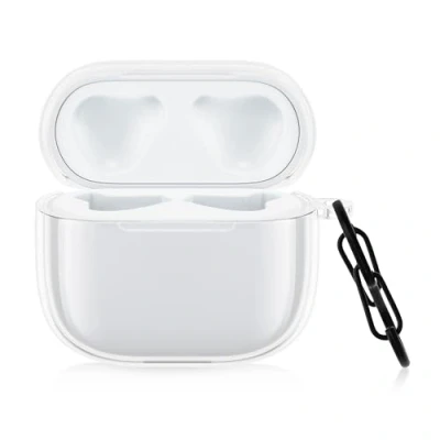 Abbildung von kwmobile Hülle kompatibel mit Lenovo LP40 TPU Silikon Schutzhülle Case Cover Kopfhörer Transparent
