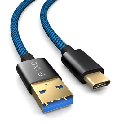 Abbildung von PS5 Controller Ladekabel, 3m USB C Kabel für Sony PS5, Microsoft Xbox Wireless blau schwarz