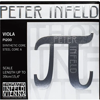 Abbildung von Thomastik 637920 Saiten für Viola PETER INFELD Synthetic Core, Satz 4/4 mittel