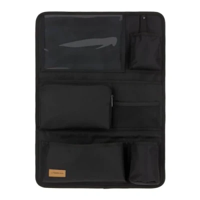Abbildung von LÄSSIG Autoorganizer Autorücksitzorganizer Rücksitztasche für Auto zum Hängen zusammenklappbar 55 cm/Car Wrap to Go Black Edition