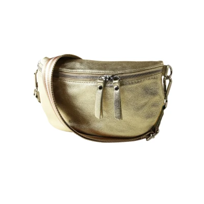 Abbildung von Drachenleder Umhängetasche, Damen, Größe: One Size, Gold mehrfarbig
