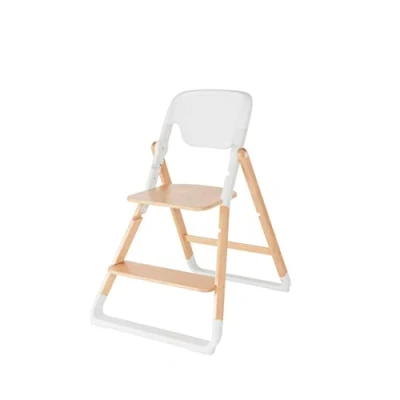Abbildung von Ergobaby Evolve Toddler Chair Hochstuhlbasis Ergonomischer Stuhl für Kleinkinder Mitwachsend ab ca. 36 Monate, Höhenverstellbarer Kinderstuhl Treppenstuhl in Holzausführung, Natural Wood