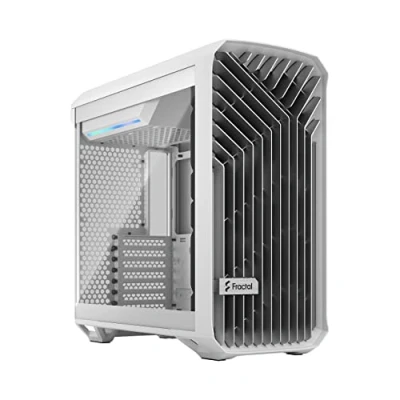 Abbildung von Fractal Design Torrent Compact White Computer Case TG Tempered Glass Clear FD C TOR1C 03