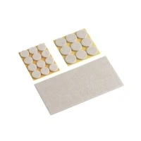 Abbildung von Metafranc WU0644896 Filzpads Selbstklebend, Rund, Quadratisch Beige 1 Set