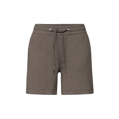 Abbildung von STREET ONE Damen A379429 Strukturshorts, Dark Tumbled Beige, 44W