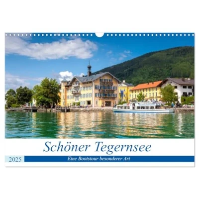 Abbildung von Schöner Tegernsee (Wandkalender 2025 DIN A3 quer), CALVENDO Monatskalender
