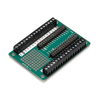 Abbildung von Arduino Nano Screw Terminal Adapter Single [ASX00037] 32 Schraubklemmenanschlüsse kompatibel Family