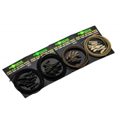 Abbildung von Korda Bleiklemmen und Action Pack Unkraut Kleinmaterial