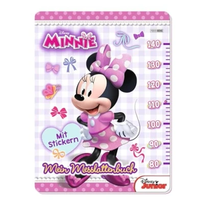 Abbildung von Disney Minnie: Mein Messlattenbuch: mit Ausmalbildern und Stickern