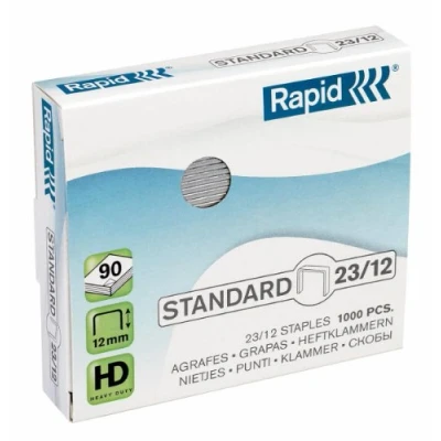 Abbildung von Rapid Heftklammern (23/12 mm, Standard, verzinkt) 1000 Stück