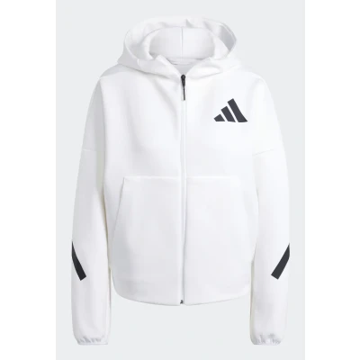 Abbildung von adidas Sportswear Kapuzenpullover, Damen, Größe: Small, White