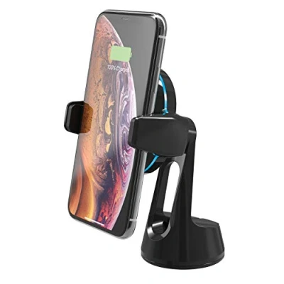 Abbildung von Scosche MagicGrip Sense and Grip Phone Mount Wireless Charging, for Qi Enabled Devices Suction Cup