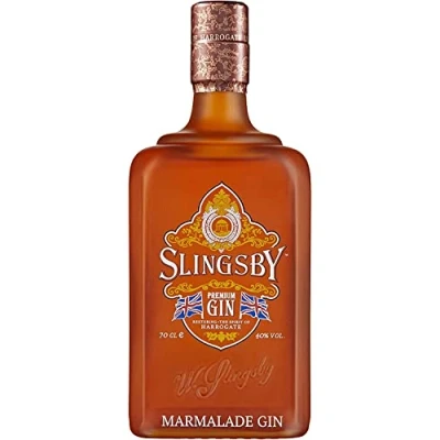 Abbildung von Slingsby Marmelade Gin Preisgekrönter mit botanischen Produkten aus der Region, verfeinert Yorkshire Orangenmarmelade 0,7L (40% Vol)