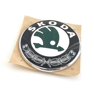 Abbildung von Skoda 3T0853621AMEL Zeichen Emblem Logo Plakette Aufkleber *** nur bis Modelljahr 2013