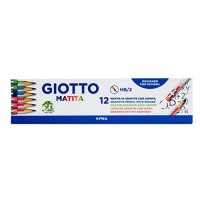 Abbildung von Giotto 936185 Bleistift 2HB mit Radiergummi
