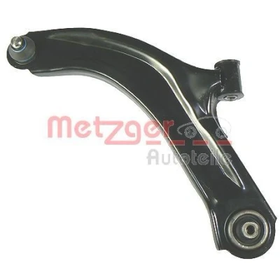 Abbildung von METZGER 58061601 Querlenker mit Trag /Führungsgelenk, Gummilager Vorderachse links 18 RENAULT: Modus / Grand Modus, CLIO 3